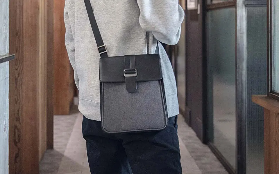 Xiaomi Mijia модный Xiaomi модный рюкзак темно-серый дорожный рюкзак для отдыха спортивный рюкзак 405*300*140 мм 1,1 кг