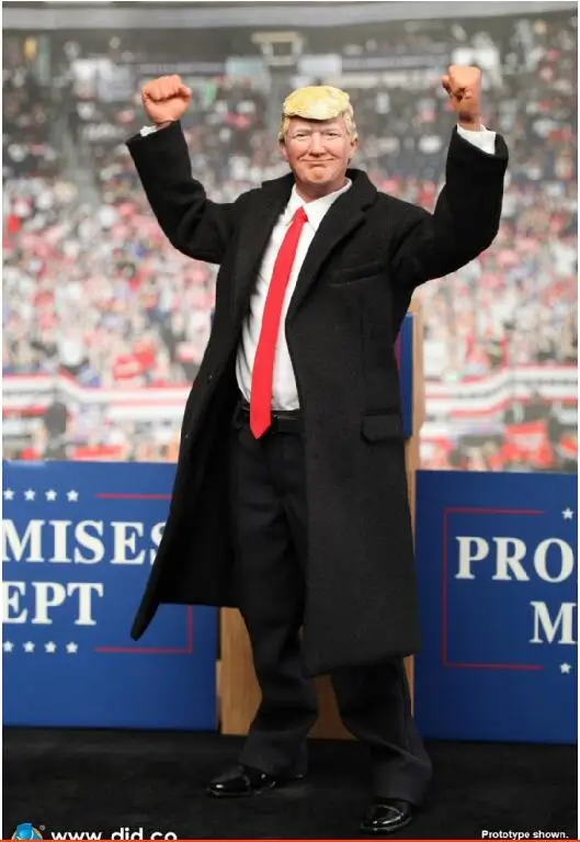 

DID AP003 1/6 2020 New Solider Figure President of the US Donald Trump Toy