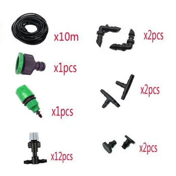 

Kit Cooling System Hose Connector Hose plug Mist Yard Joint Garden Outdoor