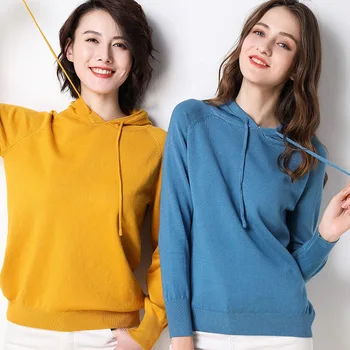 

2020 new spring pullover sweater wool knitted women
