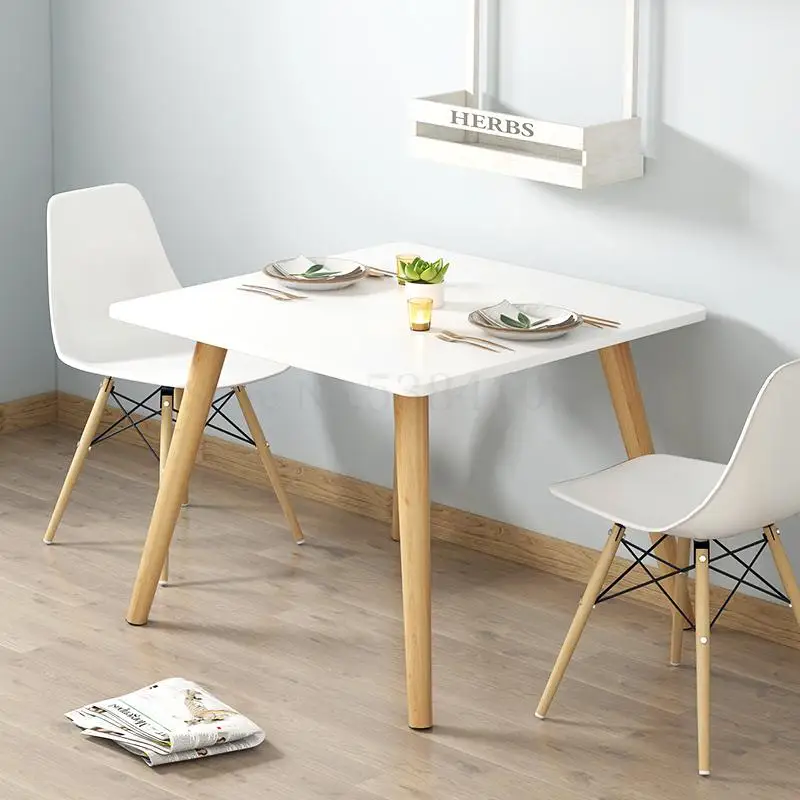 Northern European Style Dining Table Small Family Modern Simple Square Dining Table Dining Room Aliexpress