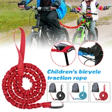 

Tow Rope MTB Bicycle Tow Bungee Child Cycling Stretch Pull Strap for Long Cycling Adventures Elastic Parent-Child Nylon Rope