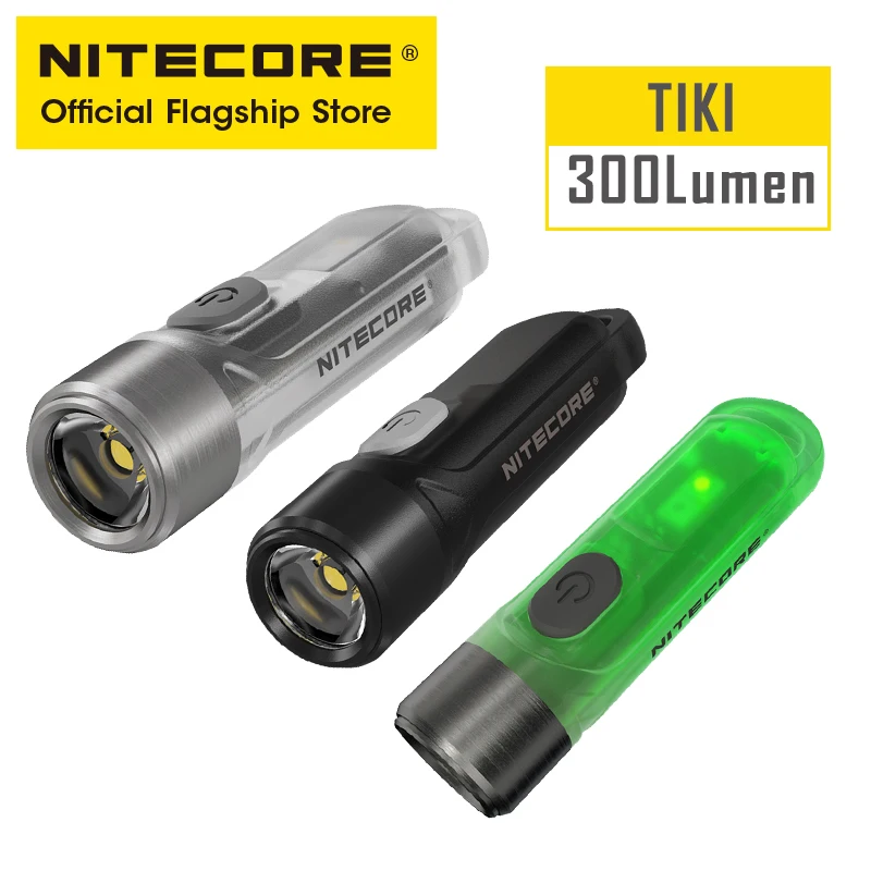 NITECORE TIKI Multi-Light Source USB-C Charge Portable EDC Camping