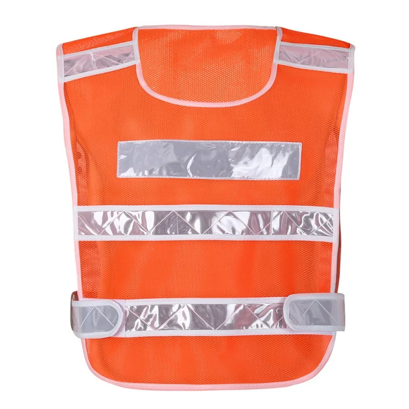 

Yellow Traffic Motorcycle Night Rider Vest Clothing Safety Security Visibility Reflective Cycling Outdoor Sports
