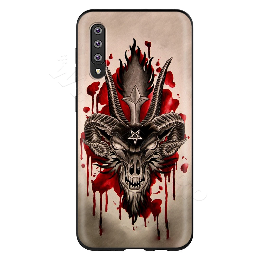Webbedepp, страшный череп чехол для samsung Galaxy S7 S8 S9 S10 Edge Plus Note 10 8 9 A10 A20 A30 A40 A50 A60 A70