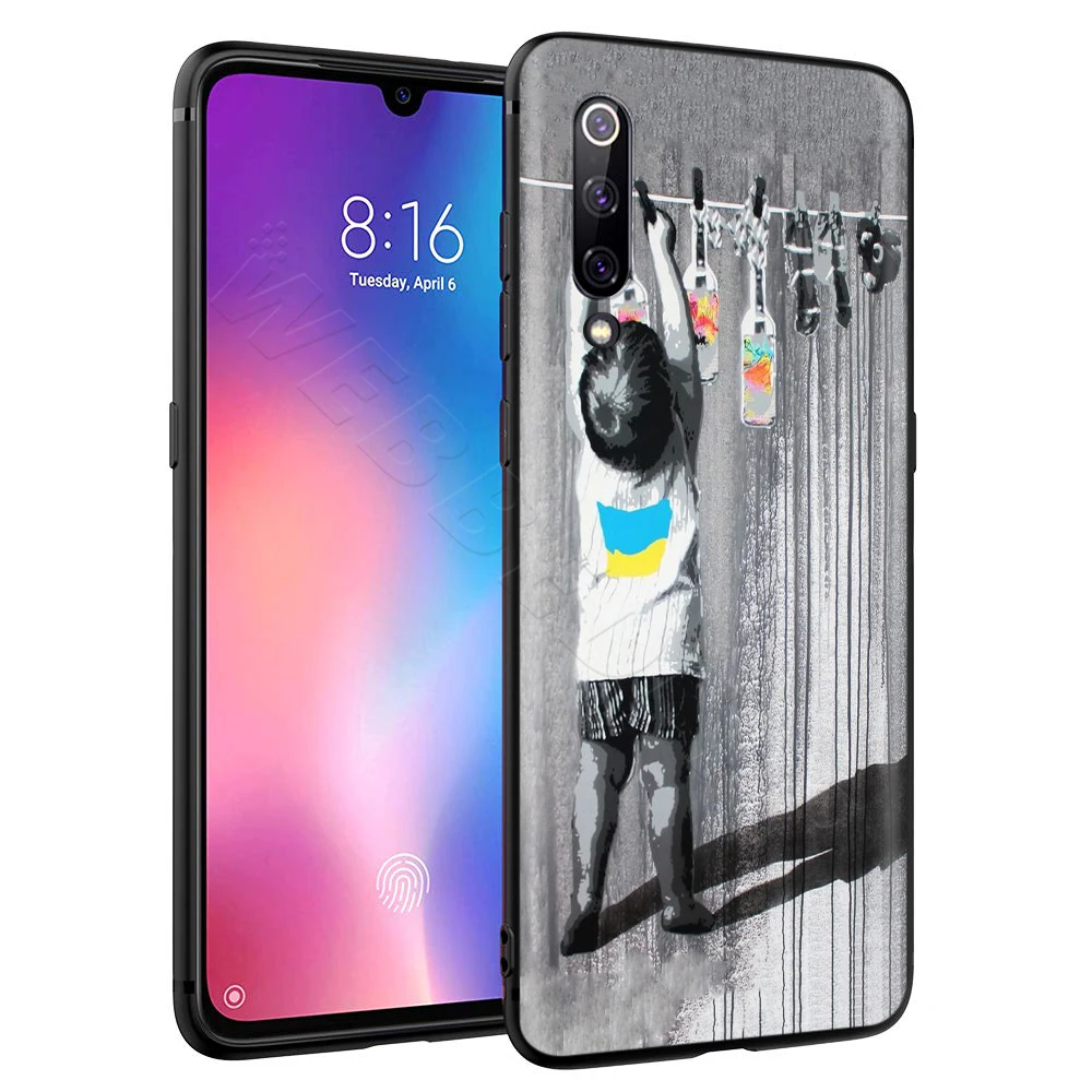 Уличный художественный чехол с граффити для Xiao mi Red mi Note 8 mi 3 6 8 9 A1 A2 A3 8A 6X9 T CC9 Lite SE Pro Max F1 10