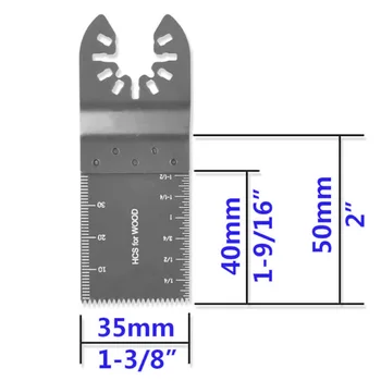 

10pcs 35mm Oscillating Multi Tool Saw Cutter Blades For Fein Multimaster Ryobi