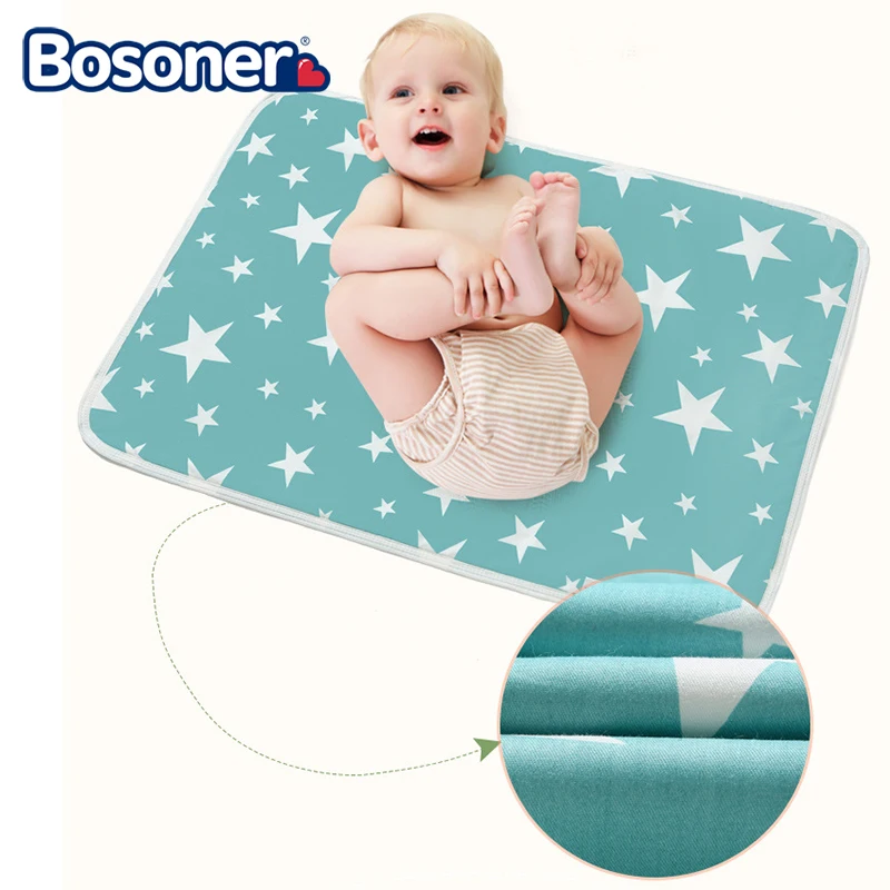 Matelas à langer pour bébés | Portable pliable, lavable, imperméable, matelas de voyage, tapis de sol, coussin réutilisable