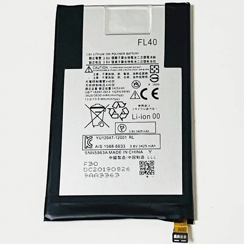 Аккумулятор 3 8 в 3630 мАч FL40 для X Play XT1561 XT1562 XT1563 XT1564 Lux | Мобильные телефоны и
