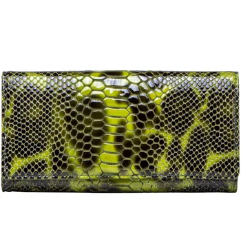 

Long First Layer Cowhide Ladies Purse Women Wallet, Three-fold Leather Card Holder Wallets Clutch Bags