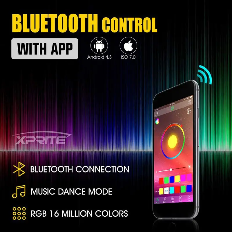 4 дюйма светодиодный Bluetooth туман светильник W/RGB Halo Ангел кольцо для 2007- Jeep Wrangler JK по низкой цене, 60W светодиодный чип