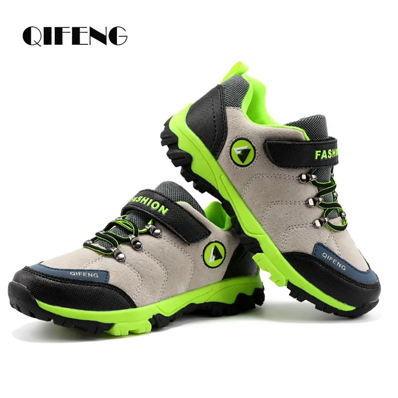 

Кроссовки детские из натуральной кожи, Нескользящие, на лето/зиму