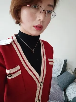 Женский весенний и осенний модный бренд, корейский стиль, винтажный кардиган Ulzzang с v-образным вырезом, вязаные свитера, женские повседневные красные свитера