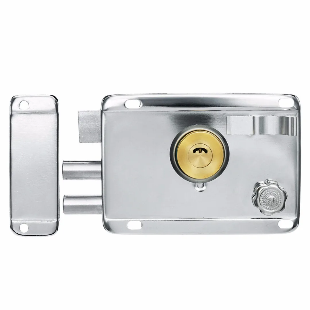 Right Deadbolt 1 шт. наружный дверной кодовый замок Противоугонный замок врезной замок страховая блокировка ворот для мебель для дома - Цвет: Right Deadbolt