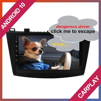 

Car Android 10 Player for MAZDA 3 2013 2015 2016 Navigation 4G Lte CarPlay Bluetooth GPS Radio Head Unit Multimedia 2din