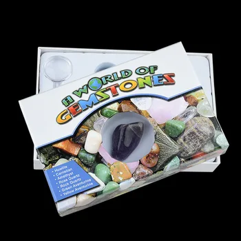 

Natural Mixed Polishing Stone Set for Fine Gifts Gemstone Decoration Collection Souvenir Creative Jewelry Wholesale