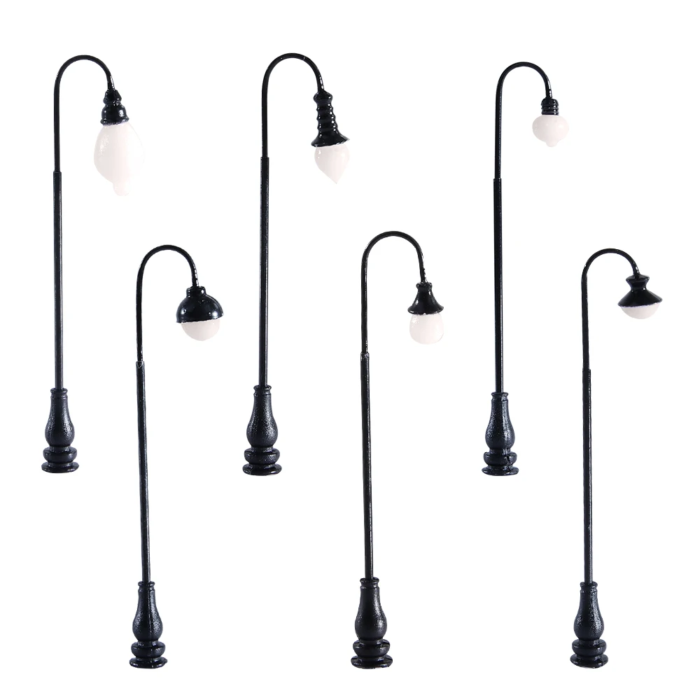 

HO Scale Miniature Street light 3V Garden lamp for Train Railway Lamppost Scenery Landscape