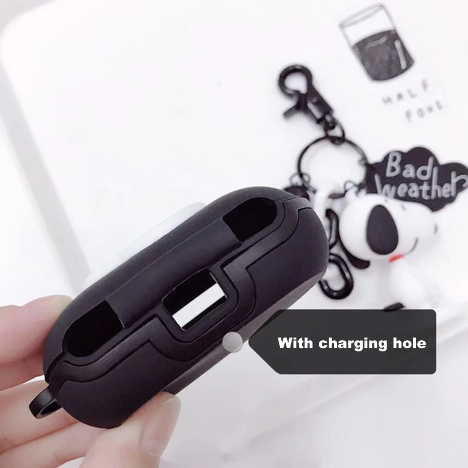 Силиконовый чехол с милой собачкой для samsung Galaxy Buds чехол с Bluetooth наушниками, беспроводные наушники для зарядки, мягкий чехол