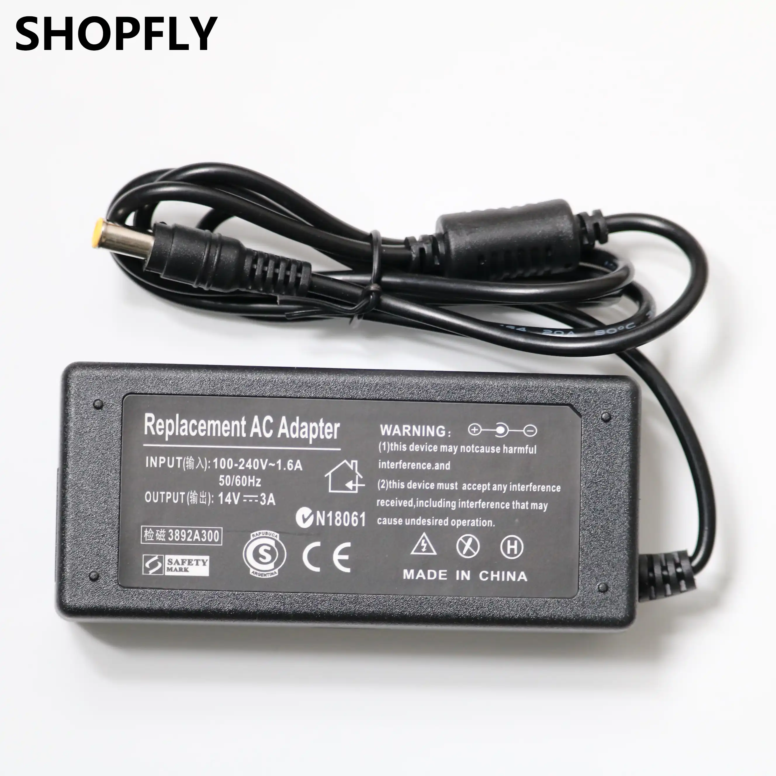 1PCS 14V 3A Adapter For Samsung LCD Monitor BX2235 S22A100N S19A100N  S22A200B S22A300B S23A300B S19A300B S20A300B|Laptop Adapter| - AliExpress
