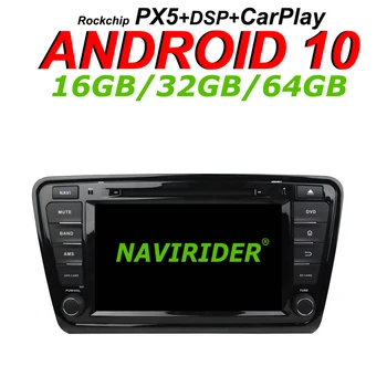 

Navirider GPS navigation For SKODA Octavia III 2014 2015 touch screen DVD Car android 10 64gb rom radio bluetooth player stereo