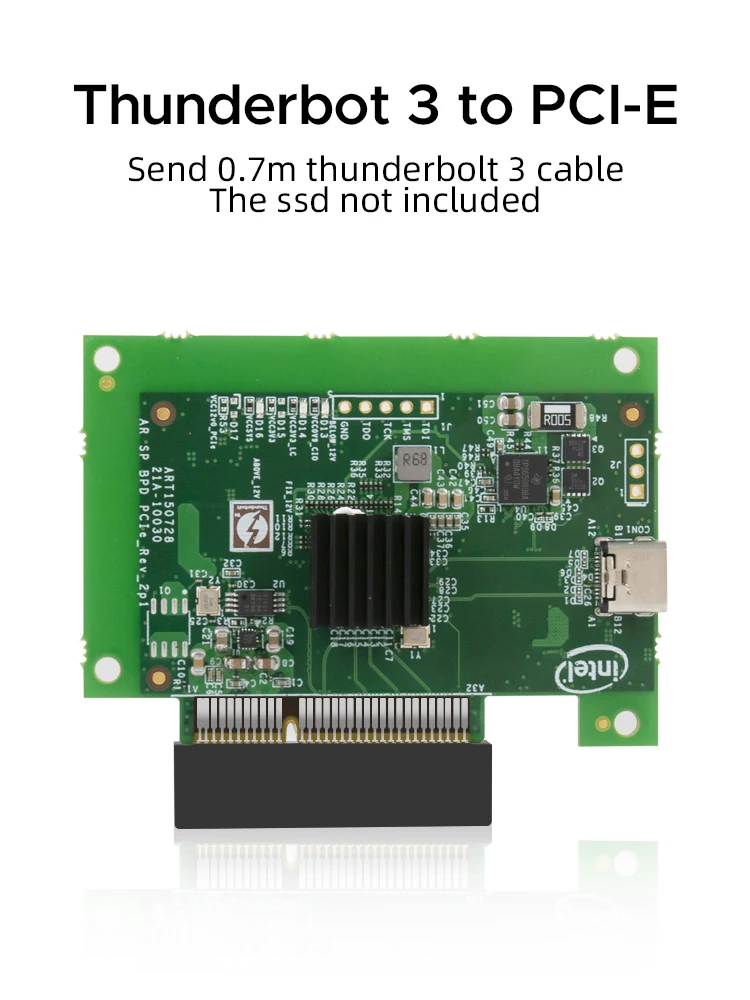 Фото Модульная док-станция Thunderbolt 3 для pcie3.0X4 №4