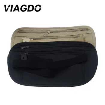 

Money Ticket Passport Belt Bag Card Waist Fashion Wallet Sports Travel Band Secure