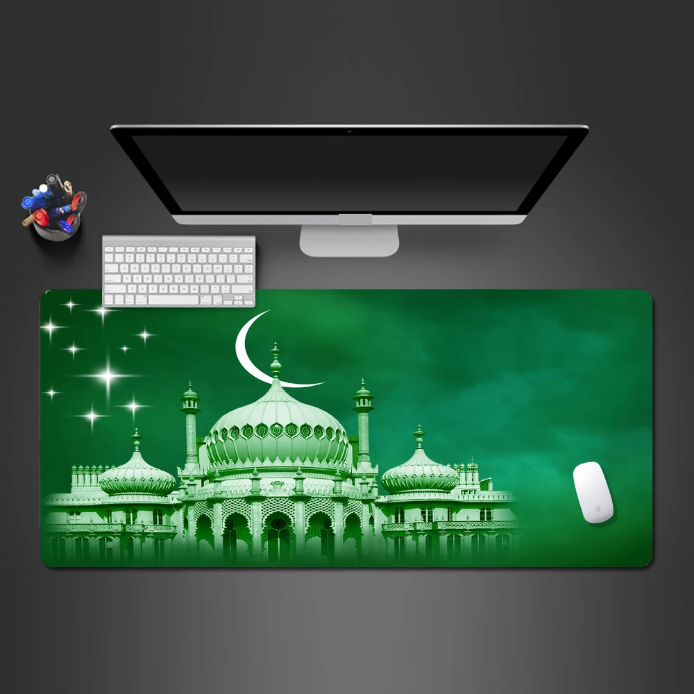Коврик для мыши красивые исламские обои с церковью HD игровой плеер коврик