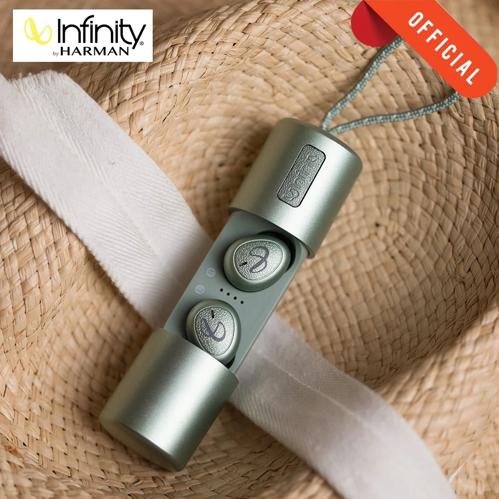 Infinity I300TWS TWS Wireless Earbuds BT5.0 Sport IPX5 Waterproof Headphone Bluetooth Headset for Harman Earphones Touch control