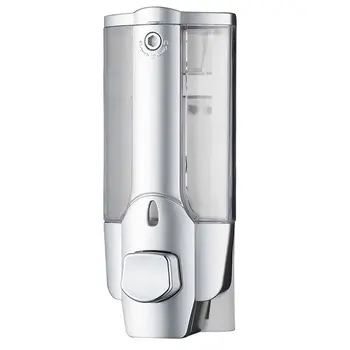 

350ml Liquid Soap Dispenser Wall Shampoo Dispensers Hand For Sink Bathroom Washroom Hotel Shower Bath with a LockHot