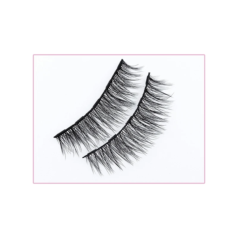 4/5 쌍 혼합 된 자기 가짜 속눈썹 자기 액체 아이 라이너 Tweezer 세트 두꺼운 화려한 3D 가짜 속눈썹 도매