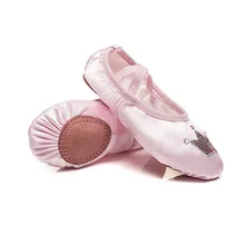 Professional Quality Children Dance Slippers Canvas Soft Sole Belly Yoga Gym Ballet Shoes Girls Woman Man Ballerina