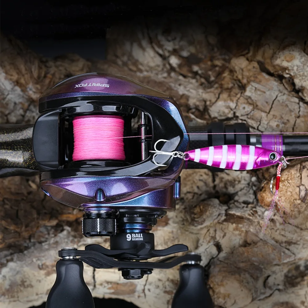 Carretel de Pesca de Arremesso Rolamentos de Aço Leve com 8 + 1 Relação da Engrenagem e 13.2lbs Tsurinoya Ultra Inoxidável Poder Arrastar 6.6: 1 8 Aço Inoxidável, 6.6: relação da engrenagem e 13.2lbs 1 Poder Arrastar