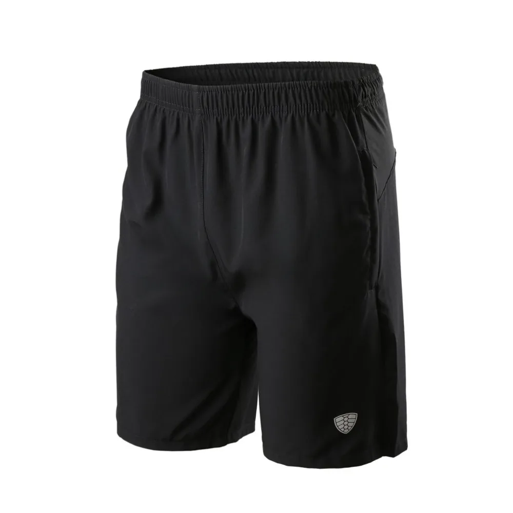 Fannai мужские быстросохнущие спортивные шорты с карманами на молнии до колена, дышащие Светоотражающие дизайнерские шорты для активного отдыха FN107D
