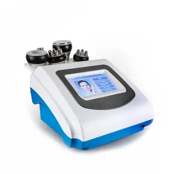 

5-1 Ultrasonic Liposuction 40k Cavitation Fat Burning Biopolar Face Care Vacuum Body Slimming Machine Spa