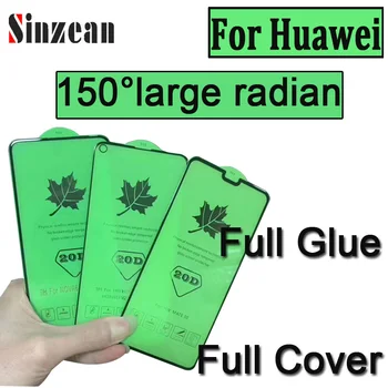 

Sinzean 25pcs 20D Top Full Cover Full Glue Big Curved Edge Tempered Glass For Huawei Y5 Lite/Y5 Prime/Y5P/Y9 Prime in opp bag
