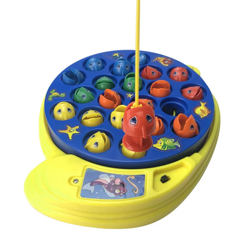 

Fishing Plate Toy Shark Baby Children Electric Fishing Toys Parent And Child Interactive babyshark Magnetic