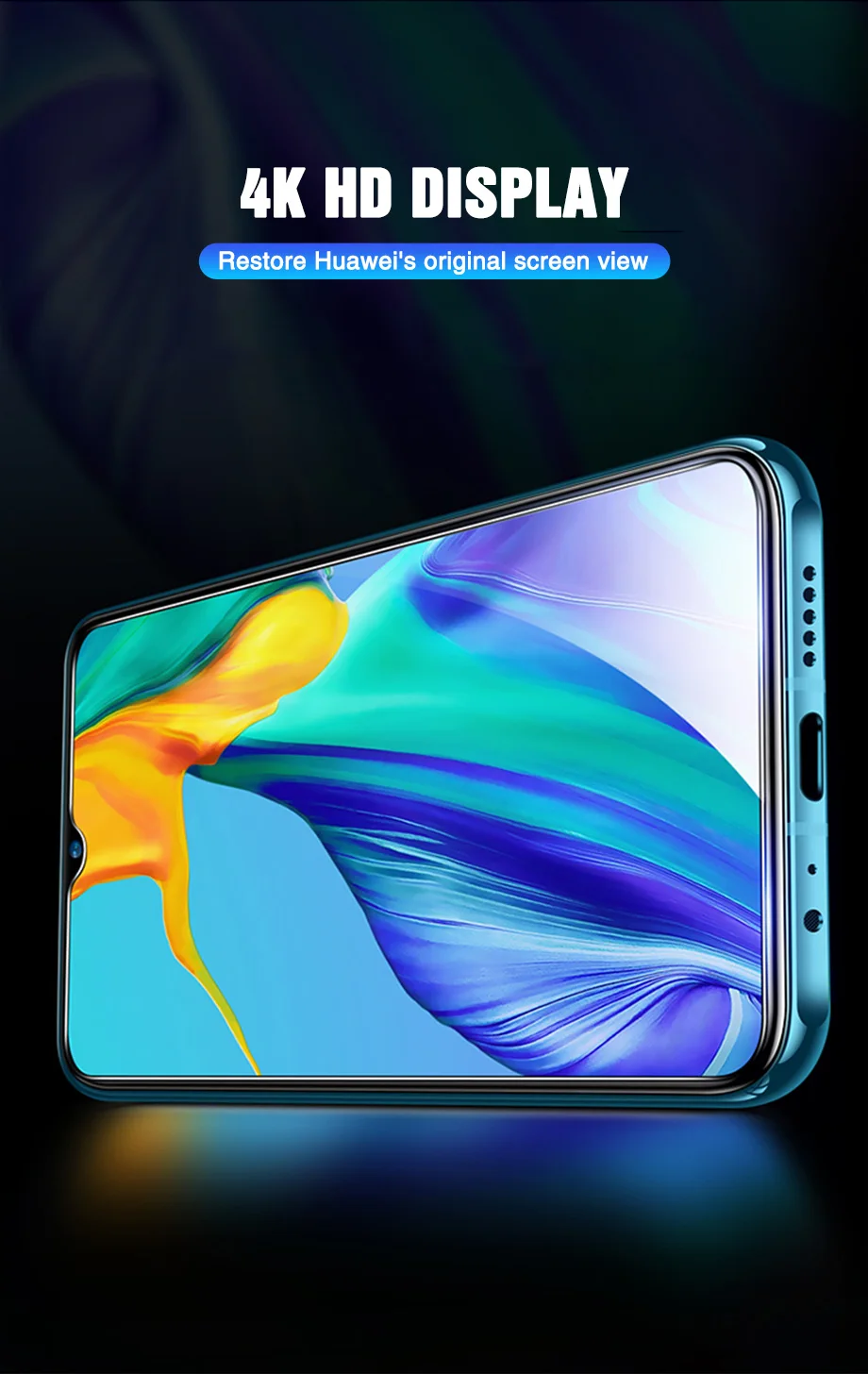 3 шт. закаленное стекло для huawei P30 P30 lite P20 Pro защита экрана Защитное стекло для huawei PSmart P10 P20 Lite стекло
