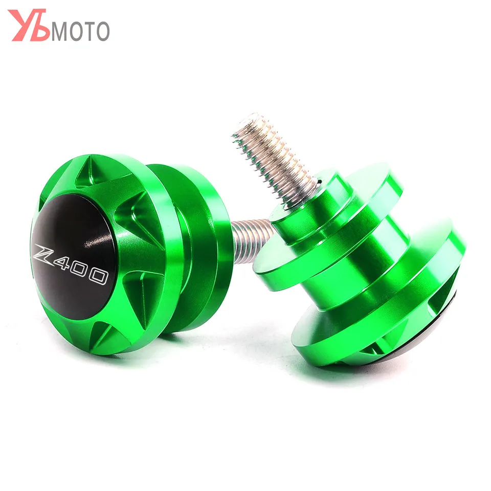 

Motorcycle CNC Accessories Cover Swingarm Spools Slider Stand Screws For KAWASAKI Z400 NINJA 400 2019