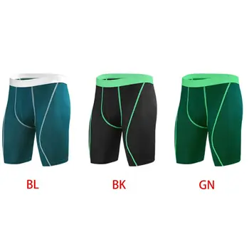 

Men's Low Rise Boxer Breathable Mesh Long Leg No Ride Up Open Fly Elastic Sports Trunks Baselayer Tights Shorts