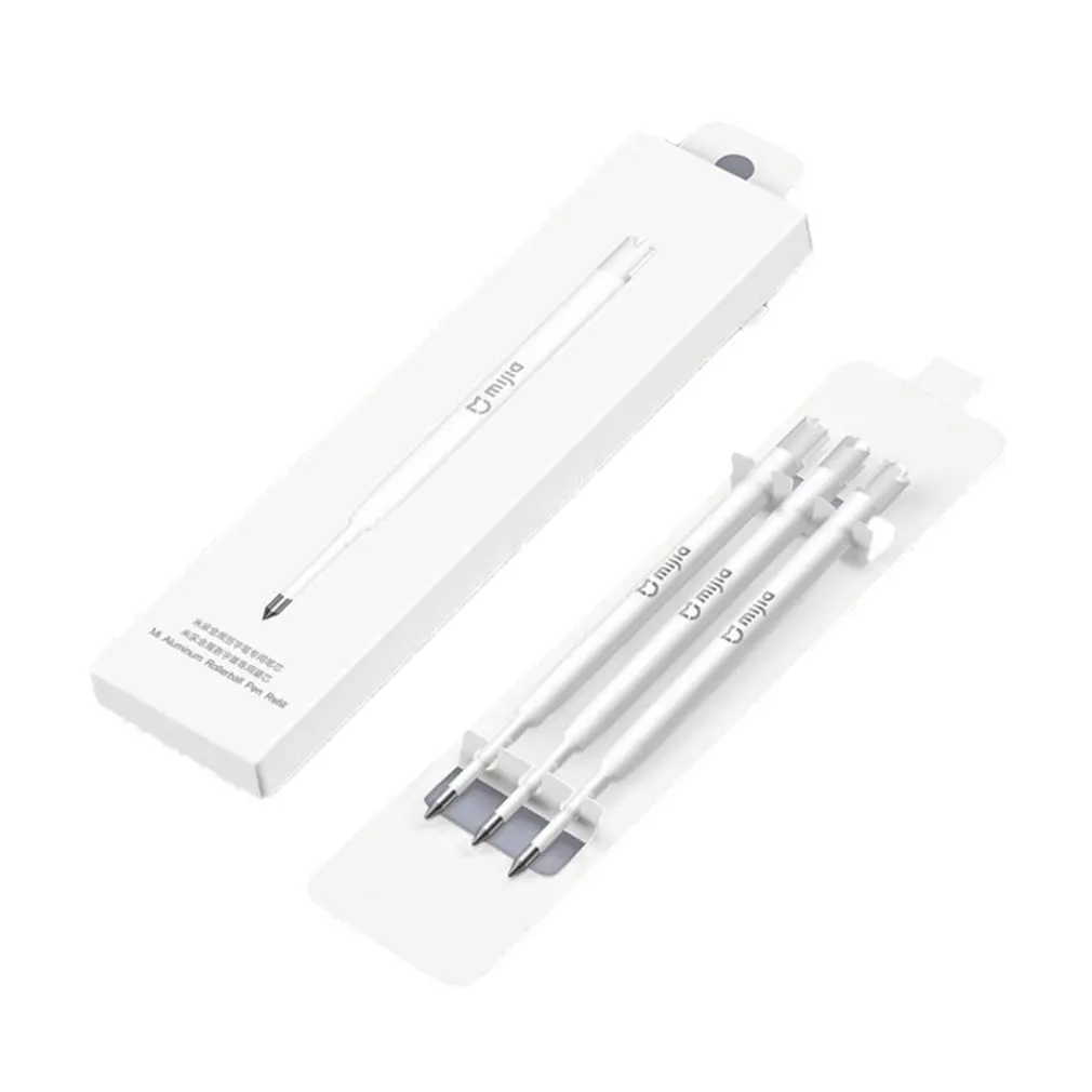 Просо металлическая ручка для подписи для дома 0,5 мм гелевая ручка черная ручка для заправки воды студенческие офисные канцелярские принадлежности черный
