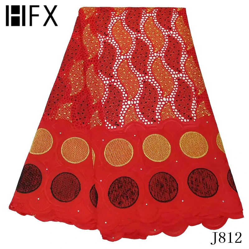 Tissu Broderie хлопковая вуаль африканская ткань тюль французская кружевная ткань вуаль Suisse ткань Дубай для вечерние платья J812
