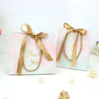 

10pc Wedding Event Party Supplies Gift Candy Box Wedding Gift for Guests Baby Shower Birthday Party Souvenirs Gift Bag Packaging