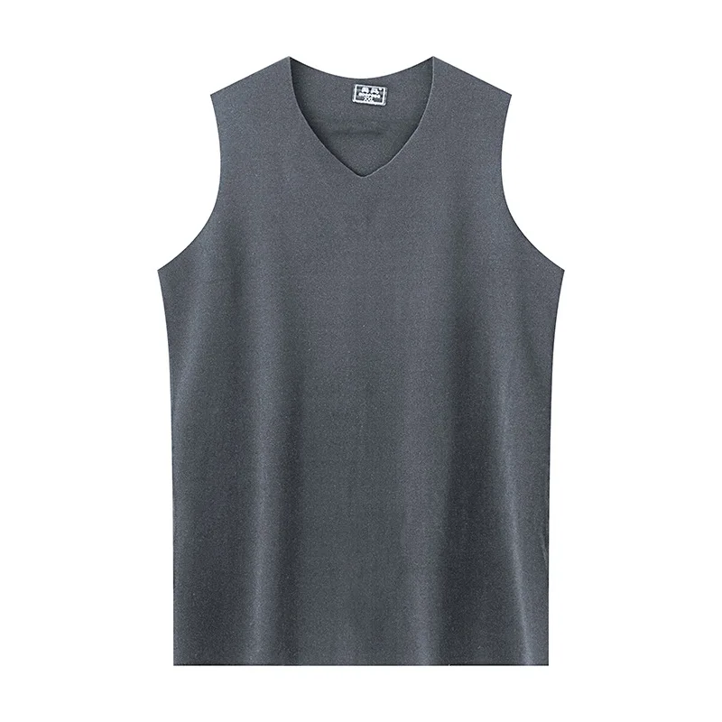 

Brand New Men's Oversize Solid Color Sleeveless Loose Casual Sportswear Vest Basic Tank Tops Basic Tank Tops 7XL Men Clothing