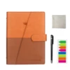 A5 Erasable Notebook Paper Leather Reusable Smart reusable Notebook Cloud Storage Flash Storage PU  leather cover 1