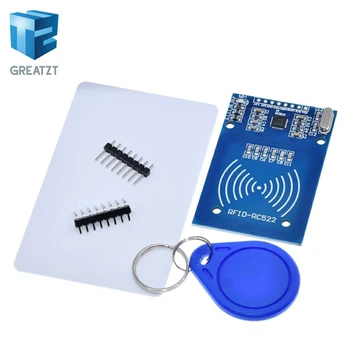 

GREATZT MFRC-522 RC-522 RC522 Antenna RFID IC Wireless Module For Arduino IC KEY SPI Writer Reader IC Card Proximity Module