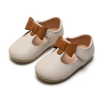 

2020 Spring Summer Toddler Girl Cute Flat Shoes Kindergarten School Soft Flexible Girls Shoes Size 21-30