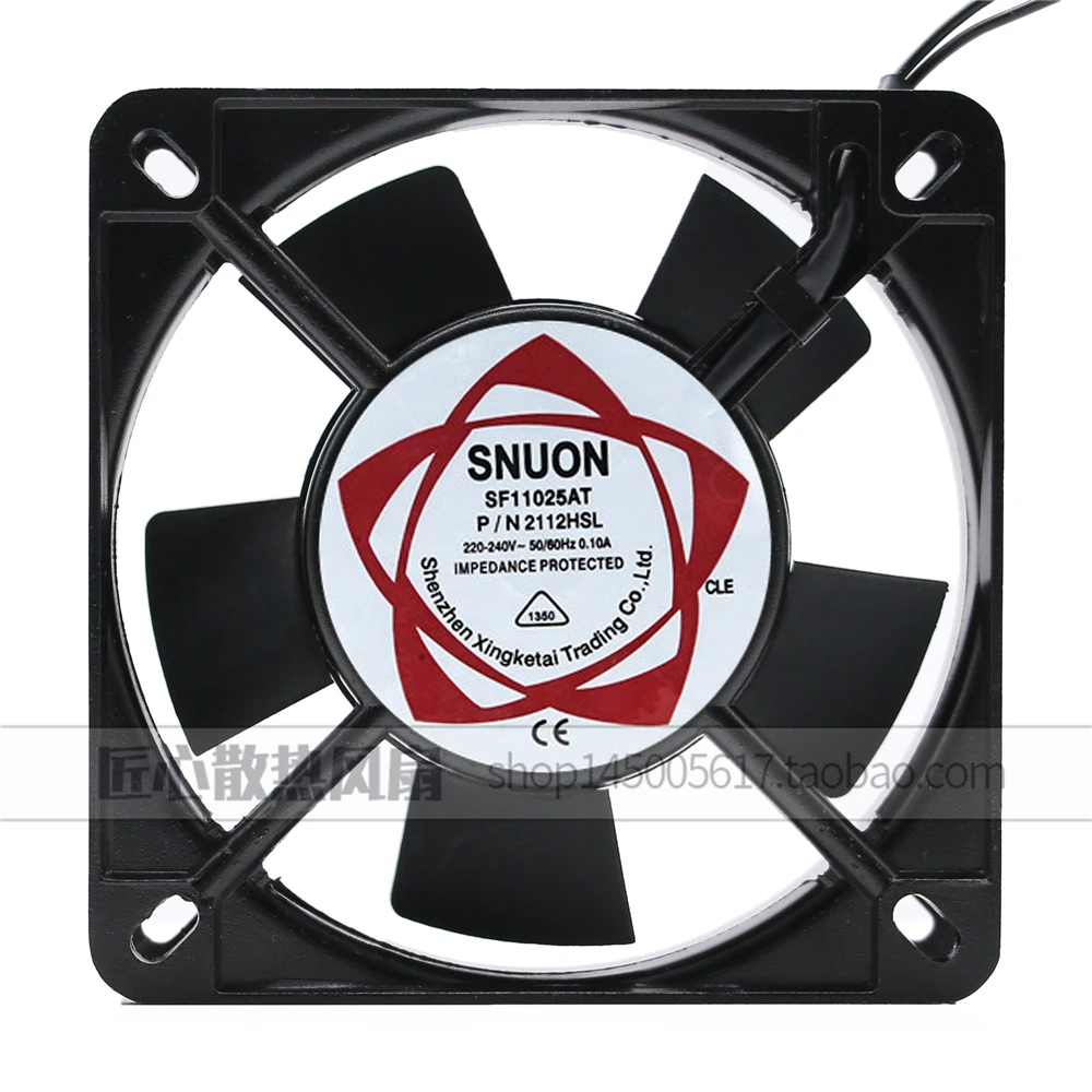 original SF11025AT 2112HSL 11CM 220V ultraquiet chassis cooling fan