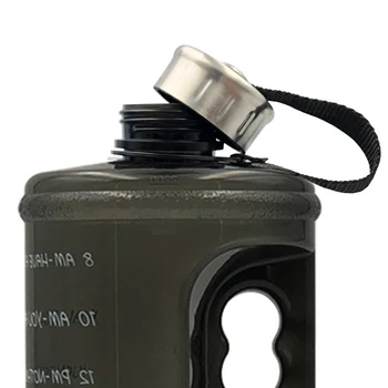 

Hot Unisex sport water bottle 2.2L Large Capacity Outdoor Sports Fitness Hiking Cycling women men Drinking Water Bottle Cup