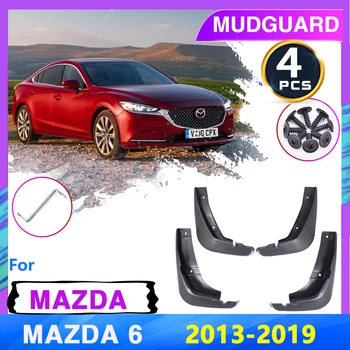 

Mudflap Mudguard Fender for Mazda 6 Atenza GL GJ 2013~2019 2014 2015 2016 Splash Mud Guards Flaps Car Accessories Stickers Goods
