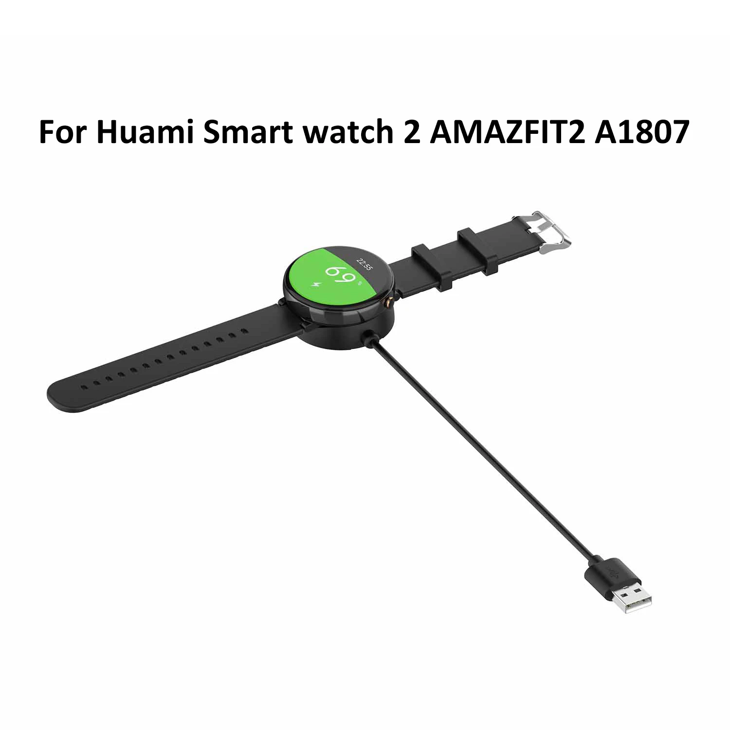 USB магнитное зарядное устройство для Xiaomi Huami Amazfit Bip Youth Smart Watch charger s Быстрая зарядка кабель Колыбель зарядное устройство Замена